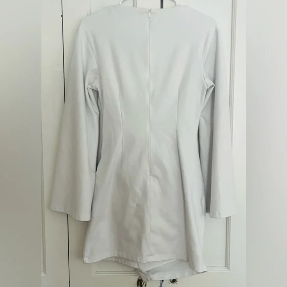 Elliatt La Fontelina Long Sleeve Stretch Cotton Cocktail Minidress - Picture 6 of 6
